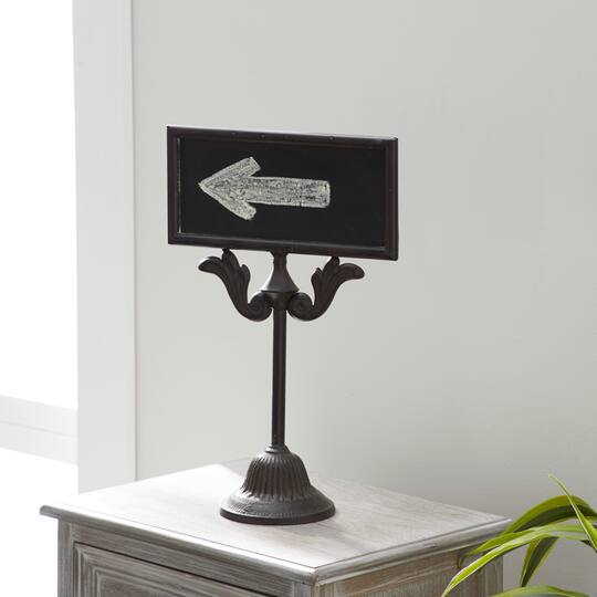 Brown Metal Farmhouse Decorative Sign